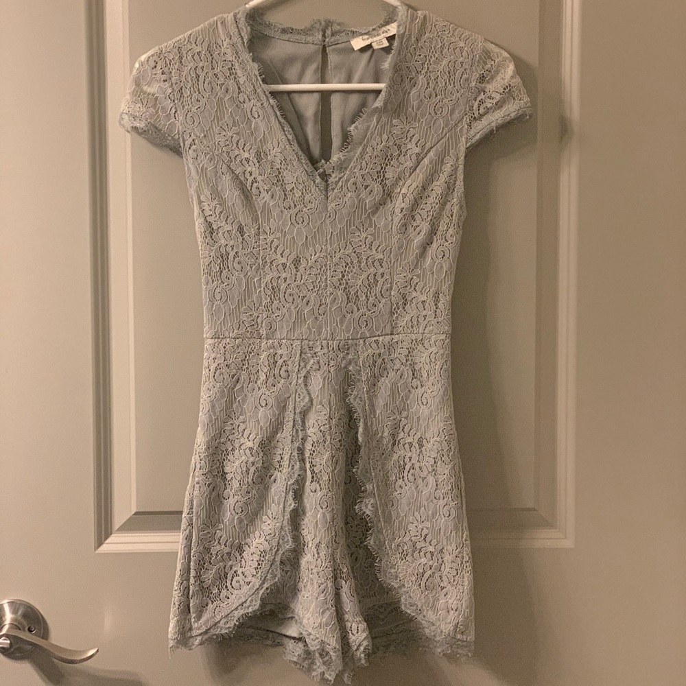 Francesca’s Lace Romper